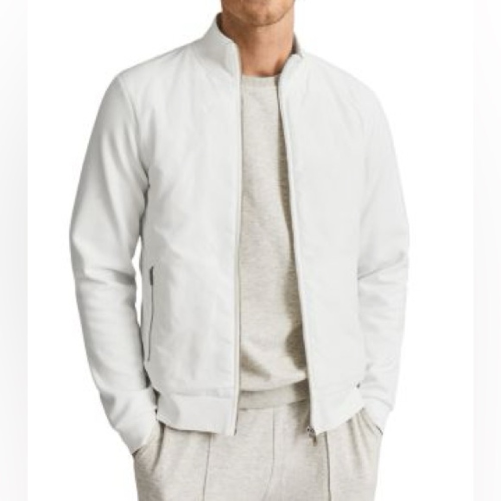 Reiss Quilted Funnel Jacket